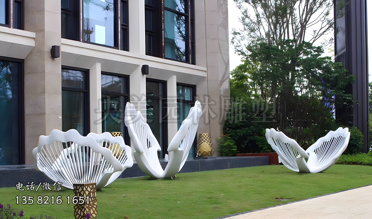 鐵藝貝殼雕塑擺件