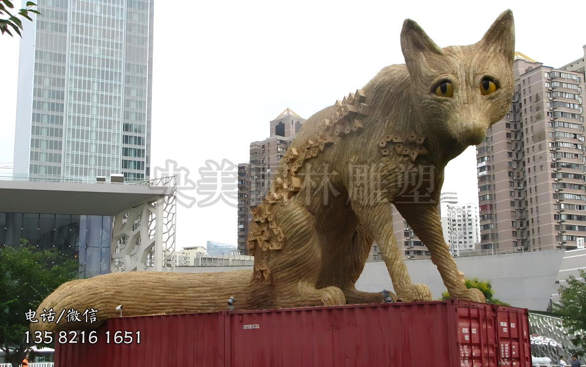 狐貍景觀雕塑