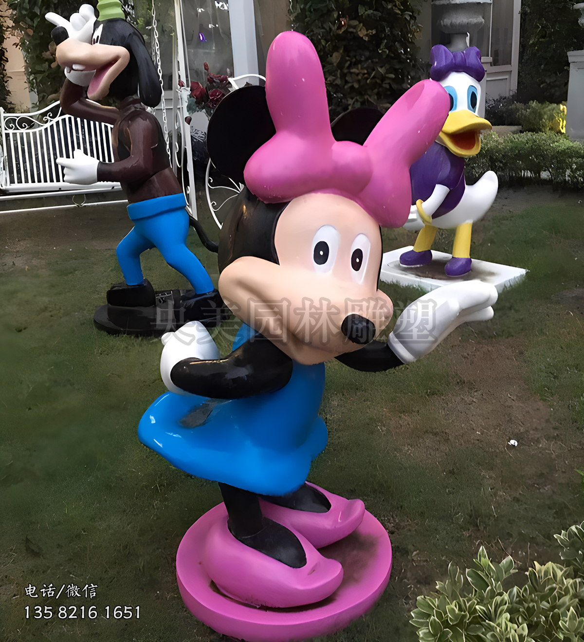 動漫米老鼠造型雕塑