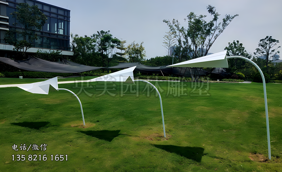 紙飛機雕塑裝飾擺件