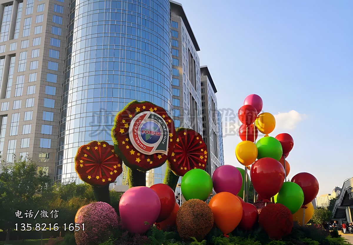 購(gòu)物廣場(chǎng)裝飾氣球景觀(guān)雕塑