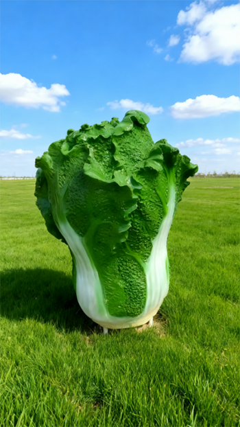 玻璃鋼仿真白菜雕塑 (14)