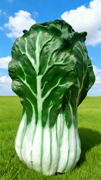 玻璃鋼仿真白菜雕塑 (16)