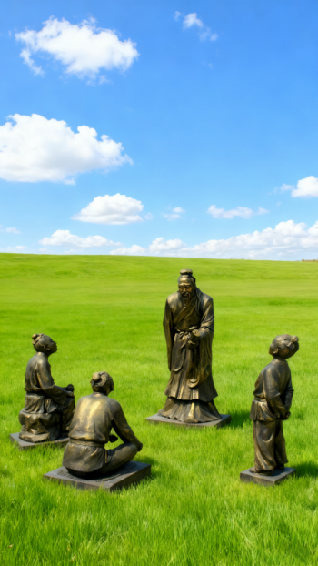 玻璃鋼孔子雕塑 (14)