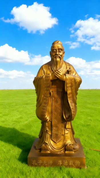 玻璃鋼孔子雕塑 (21)