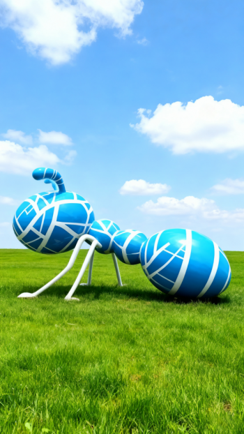 玻璃鋼螞蟻雕塑 (5)