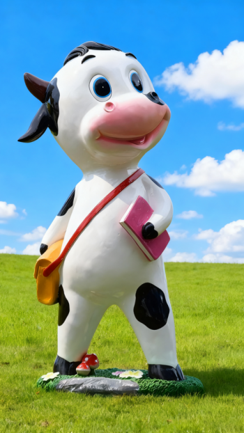 玻璃鋼奶牛雕塑 (17)