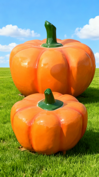 玻璃鋼南瓜雕塑 (12)