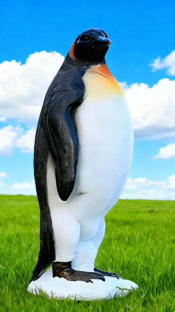 玻璃鋼企鵝雕塑 (13)