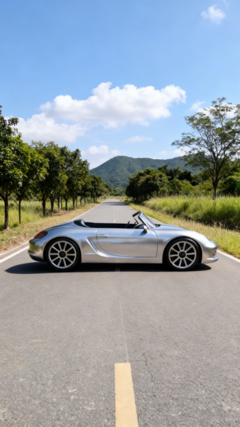 玻璃鋼汽車(chē)雕塑 (3)