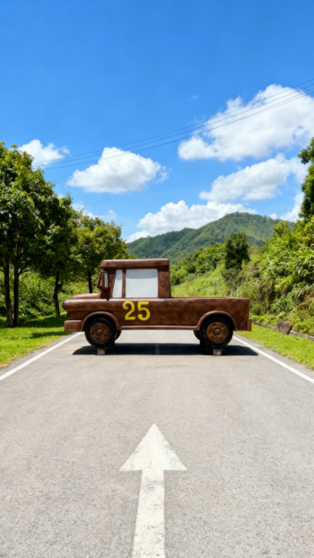 玻璃鋼汽車雕塑 (13)