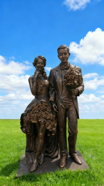 情侶人物雕塑 (15)