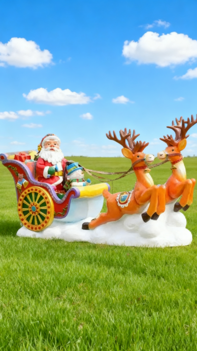 圣誕主題雕塑 (17)