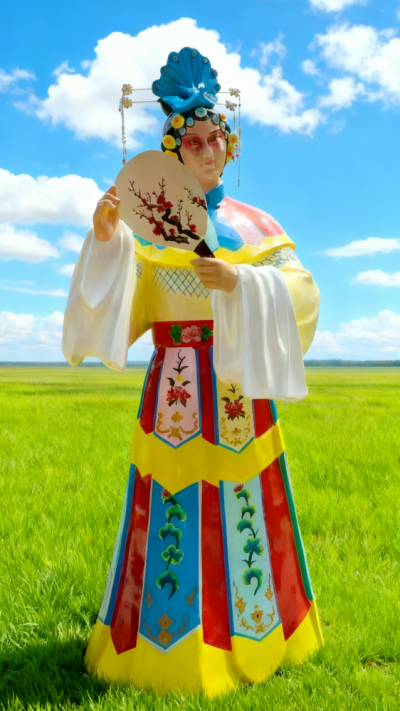 戲曲主題雕塑 (5)