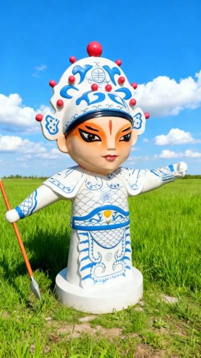 戲曲主題雕塑 (19)