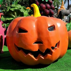 南瓜骷髏 玻璃鋼