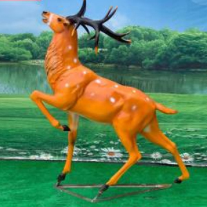 梅花鹿2 玻璃鋼