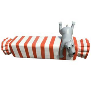 糖果長凳子坐凳 板凳 玻璃鋼