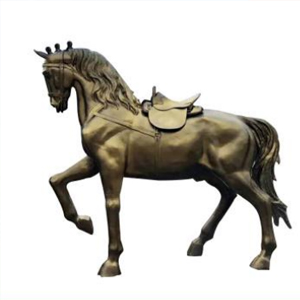 仿銅馬 玻璃鋼