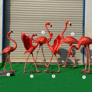 玻璃鋼仿真火烈鳥