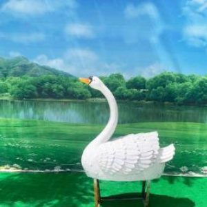 玻璃鋼仿真天鵝