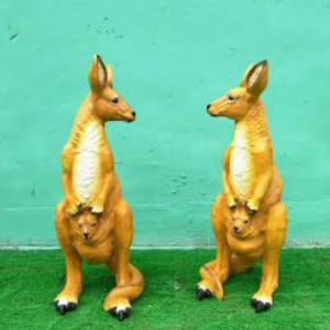 玻璃鋼仿真袋鼠