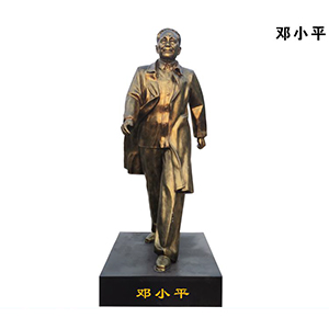 鄧小平 偉人玻璃鋼仿銅像