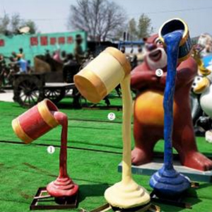 創(chuàng)意油漆桶 玻璃鋼