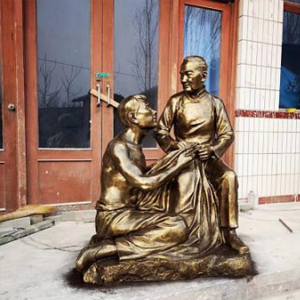 慈母縫衣服 玻璃鋼