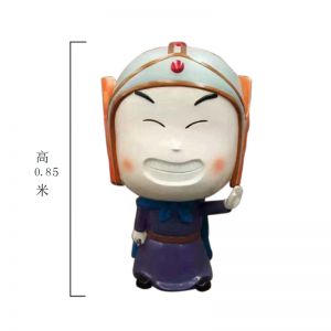 玻璃鋼卡通 五虎上將