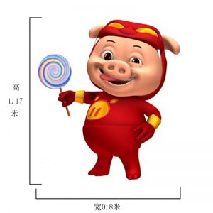 豬豬俠玻璃鋼動畫片卡通人物