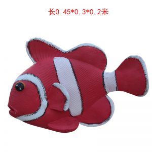 小丑魚玻璃鋼彩繪