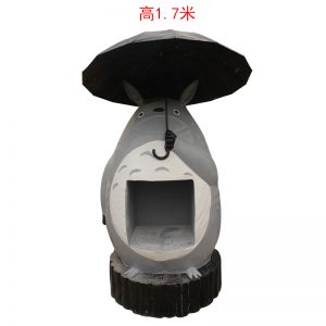 玻璃鋼龍貓動漫