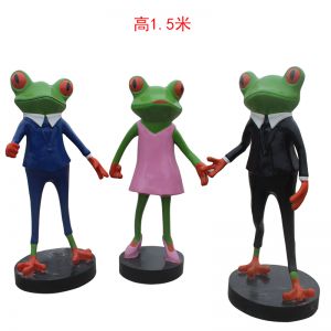 青蛙（正裝）玻璃鋼