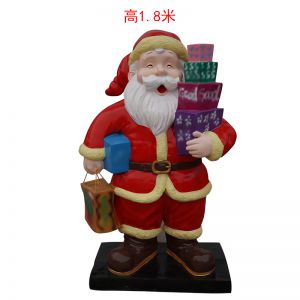 圣誕老人玻璃鋼