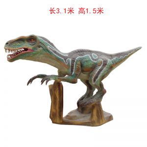 迅猛龍玻璃鋼恐龍