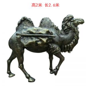 駱駝仿真動(dòng)物玻璃鋼