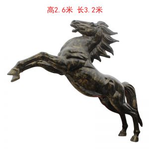 玻璃鋼仿銅馬