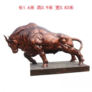 玻璃鋼開荒仿銅牛
