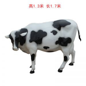 玻璃鋼側(cè)頭奶牛