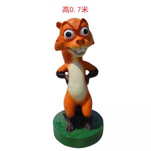 玻璃鋼熊出沒跳跳