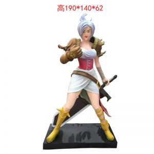 英雄聯(lián)盟瑞文玻璃鋼動漫游戲人物