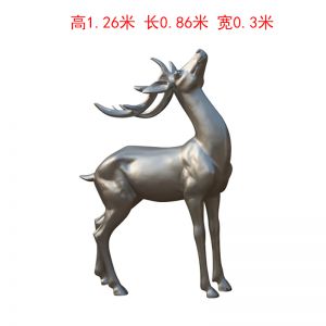 玻璃鋼仿銅鹿梅花鹿