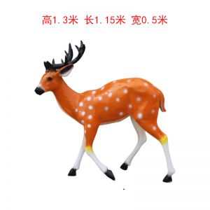 玻璃鋼仿真梅花鹿