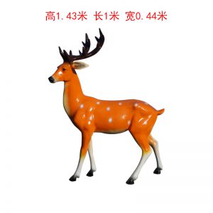玻璃鋼仿真鹿梅花鹿