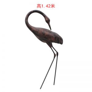 仿銅仙鶴玻璃鋼